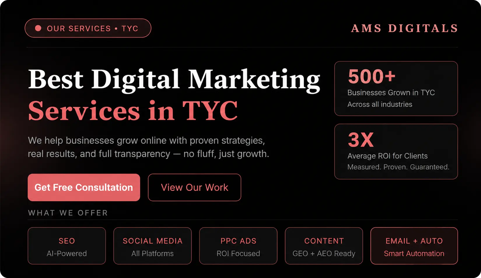 Best Digital Marketing Services in TYC